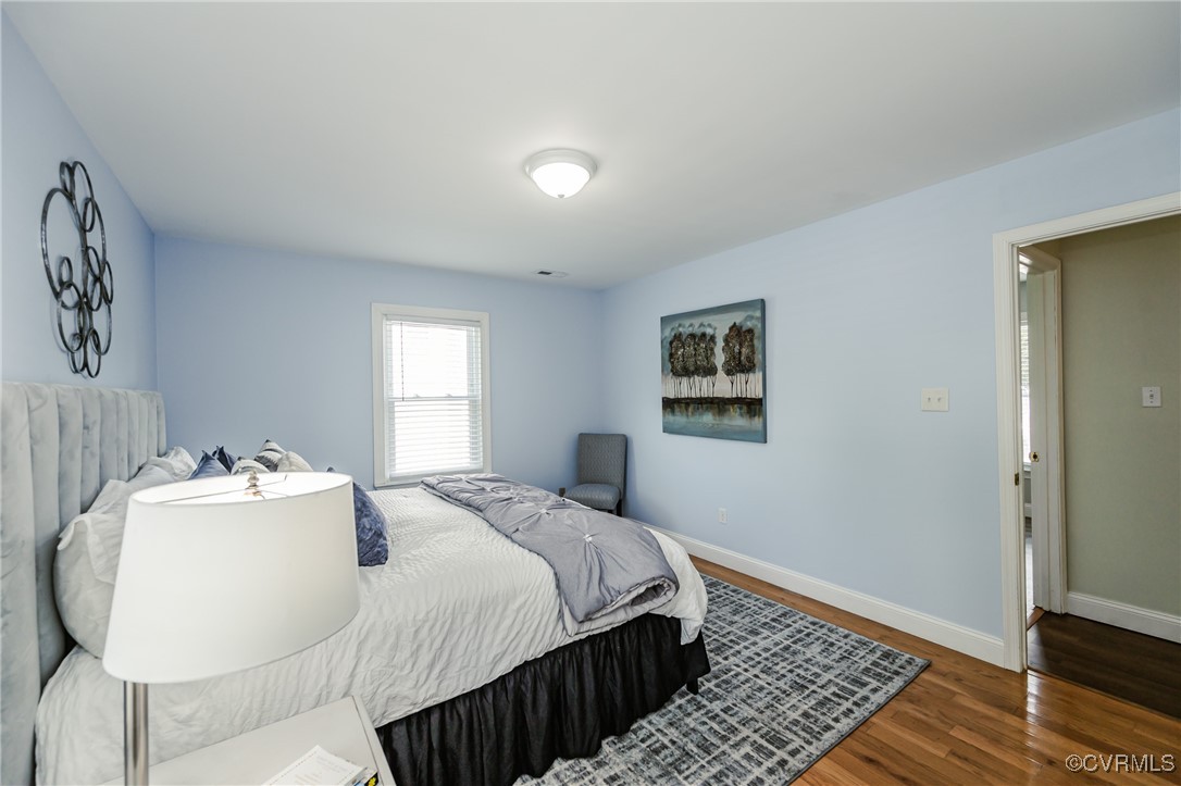 9286 Hungary Road Glen Allen, VA 23060 - Photo 21 of 50 Bedroom with wood finished floors and baseboards