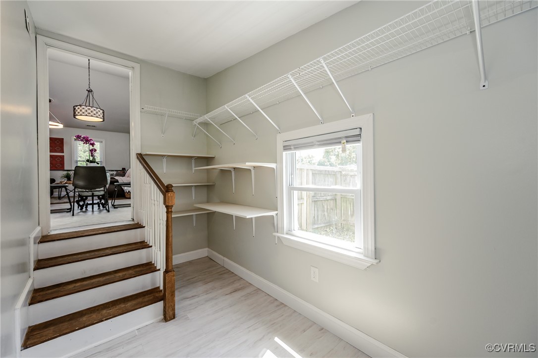 9286 Hungary Road Glen Allen, VA 23060 - Photo 34 of 50 Spacious closet with light wood finished floors