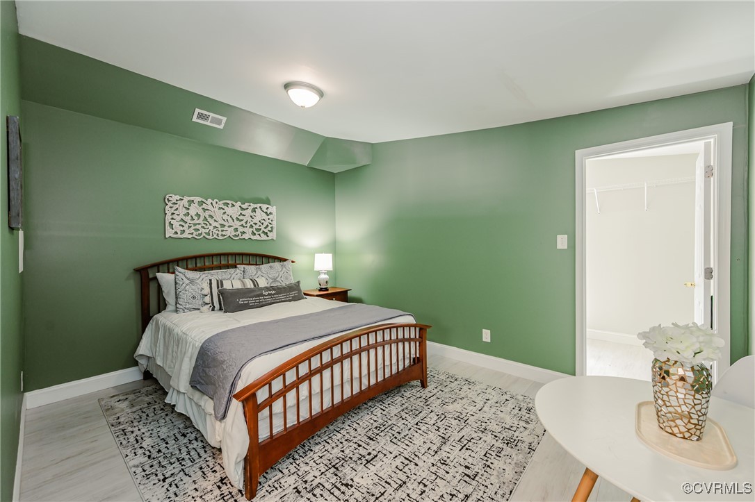9286 Hungary Road Glen Allen, VA 23060 - Photo 35 of 50 Bedroom featuring light wood-type flooring