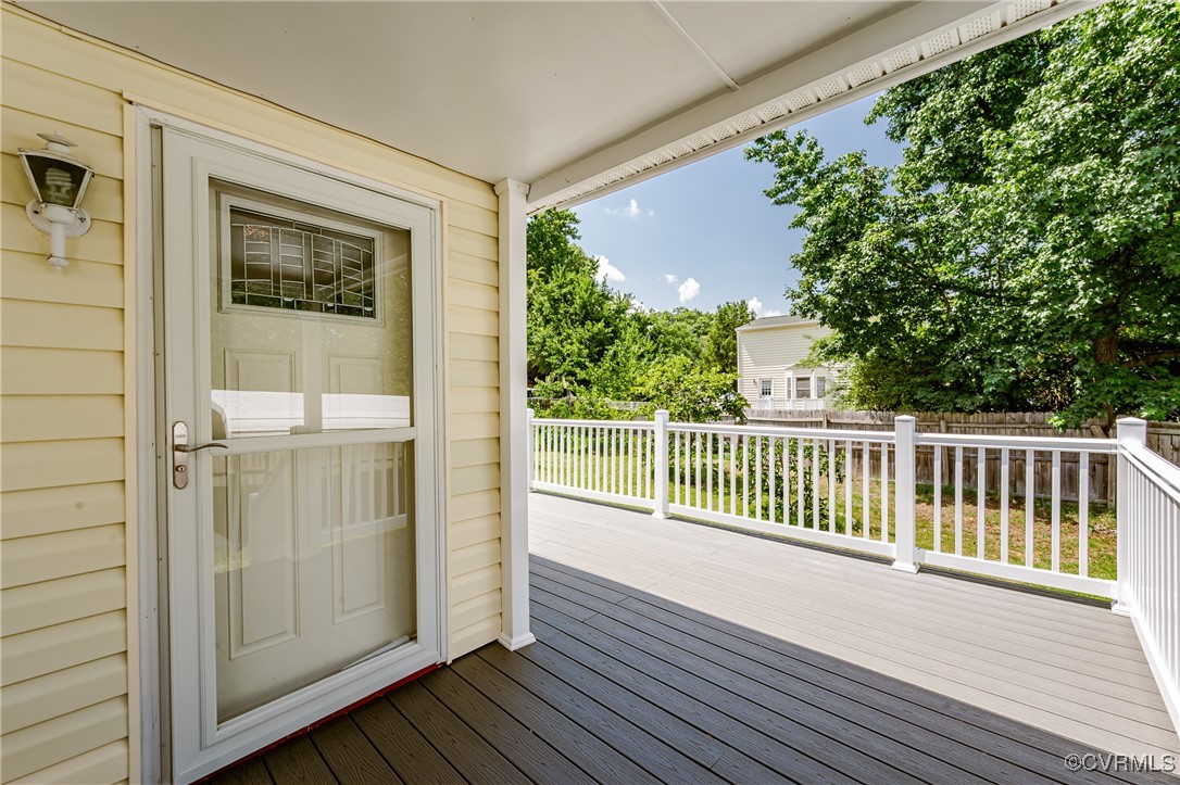 9286 Hungary Road Glen Allen, VA 23060 - Photo 40 of 50 View of wooden deck