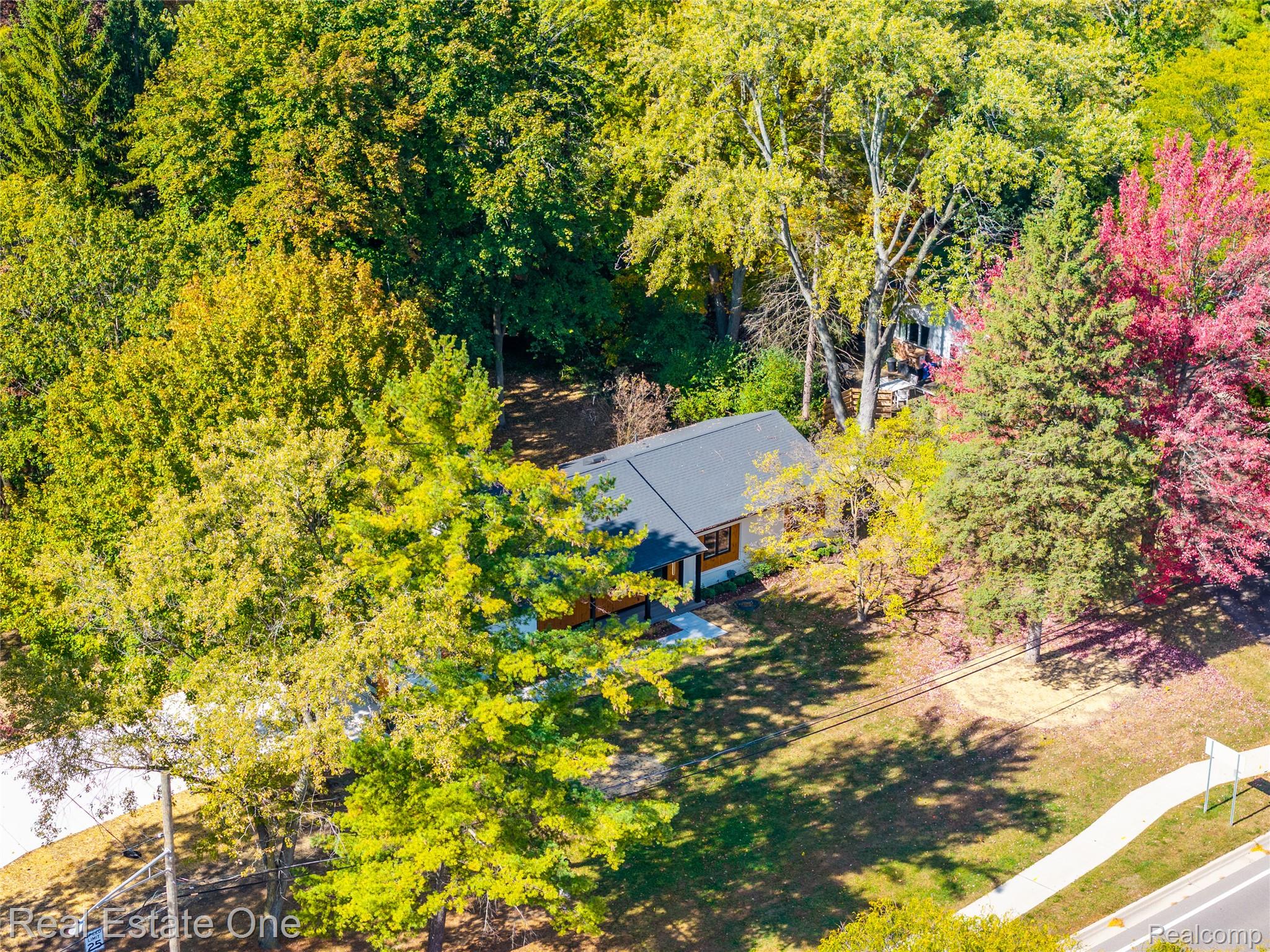 786 South Cranbrook Road Bloomfield Hills, MI 48301 - Photo 34 of 38 View from above of property