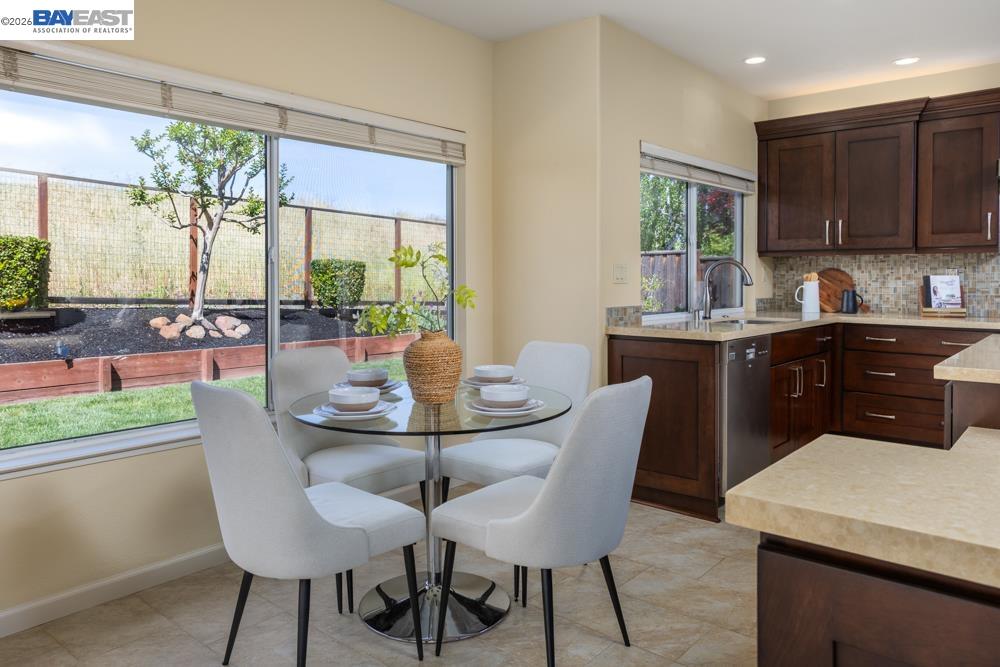 302 Sunset Drive Danville, CA 94506 - Photo 11 of 31 a view of a dining room with furniture window and outside view