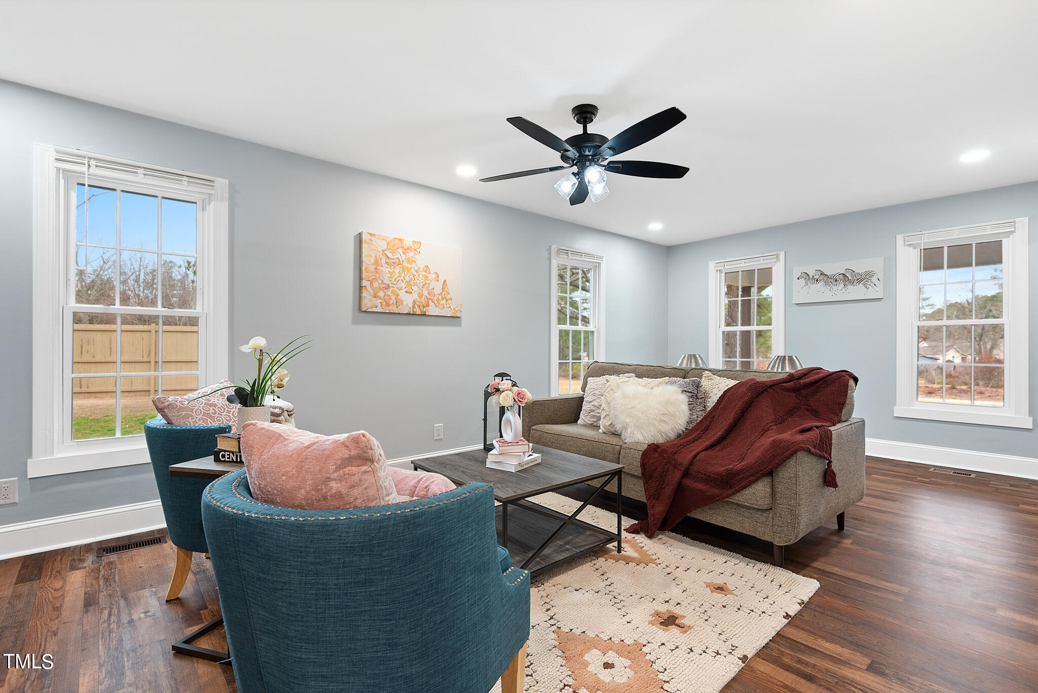 3012 Old Crews Road Raleigh, NC 27616 - Photo 3 of 34 a living room with furniture and a window