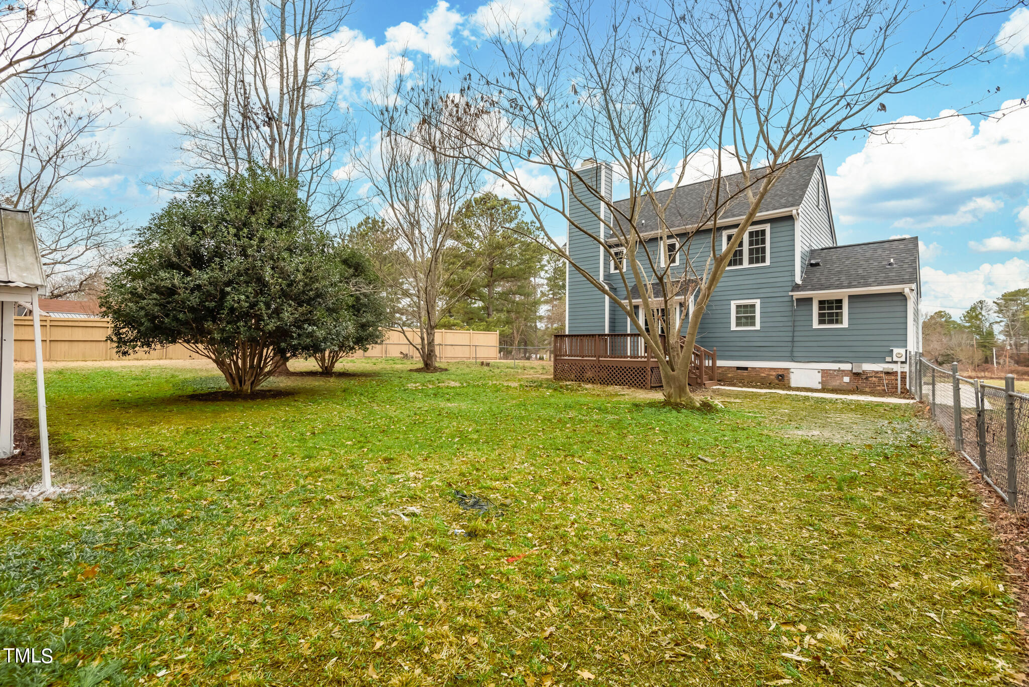 3012 Old Crews Road Raleigh, NC 27616 - Photo 32 of 34 a view of a house with a yard