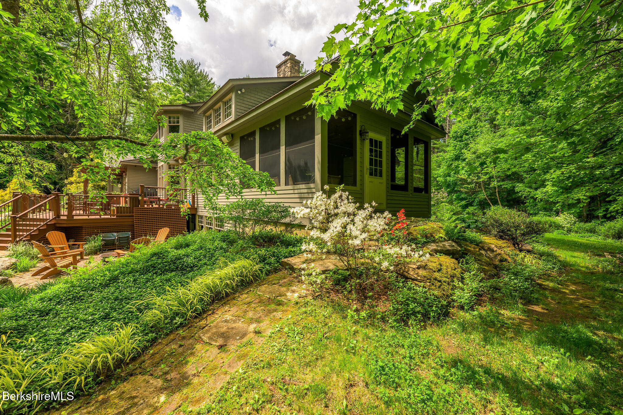 430 Lenox Road Richmond, MA 01254 - Photo 62 of 66 a view of a house with a tree