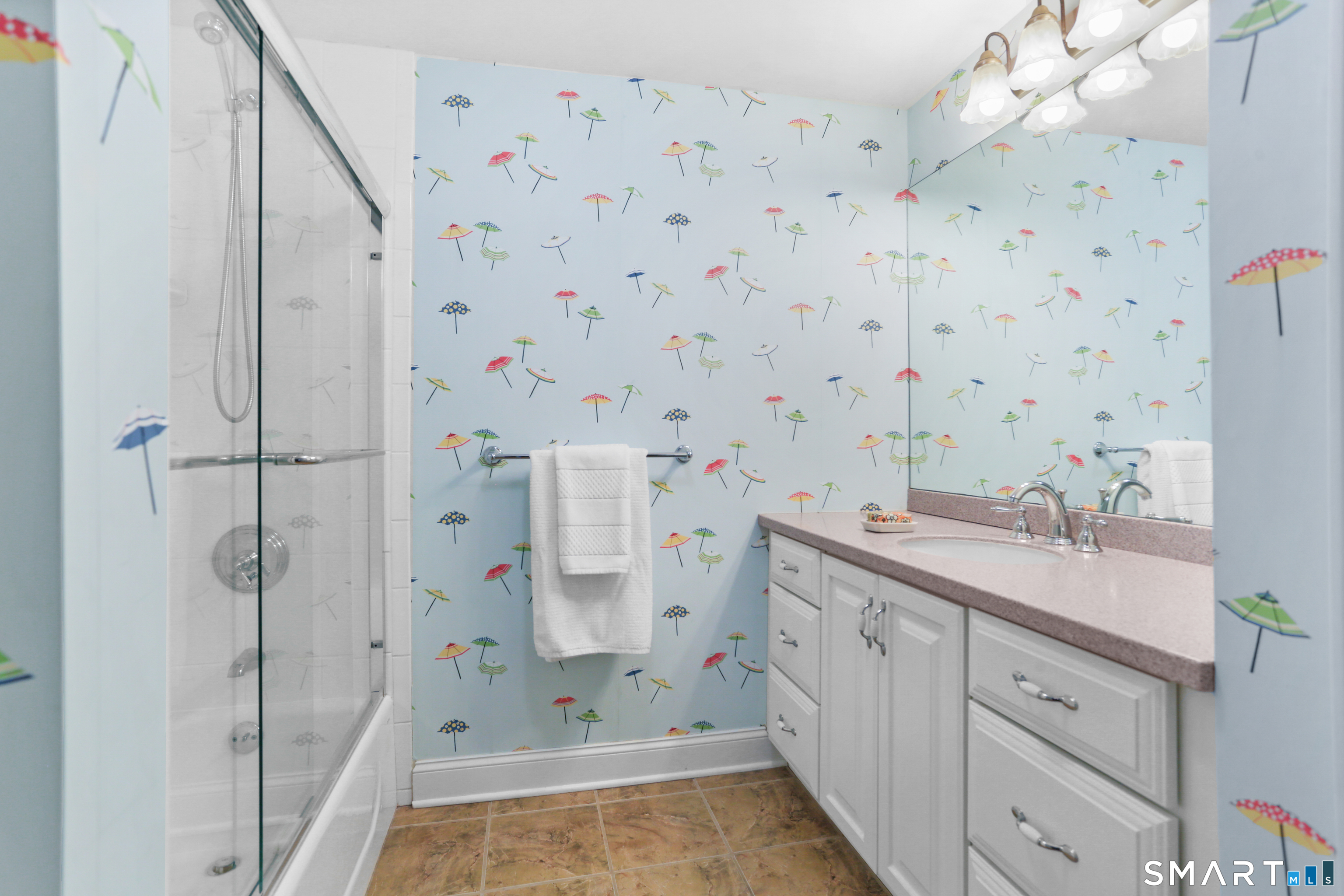 4041 Redding Road Fairfield, CT 06824 - Photo 28 of 38 Hall Bathroom