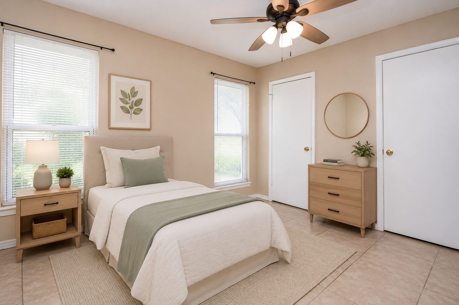 6634 Bridgegate Drive Spring, TX 77373 - Photo 13 of 16 a bedroom with a bed a chandelier and a window
