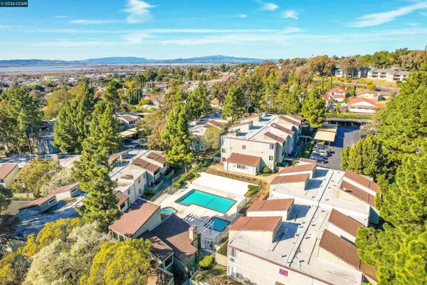 a view of city and ocean