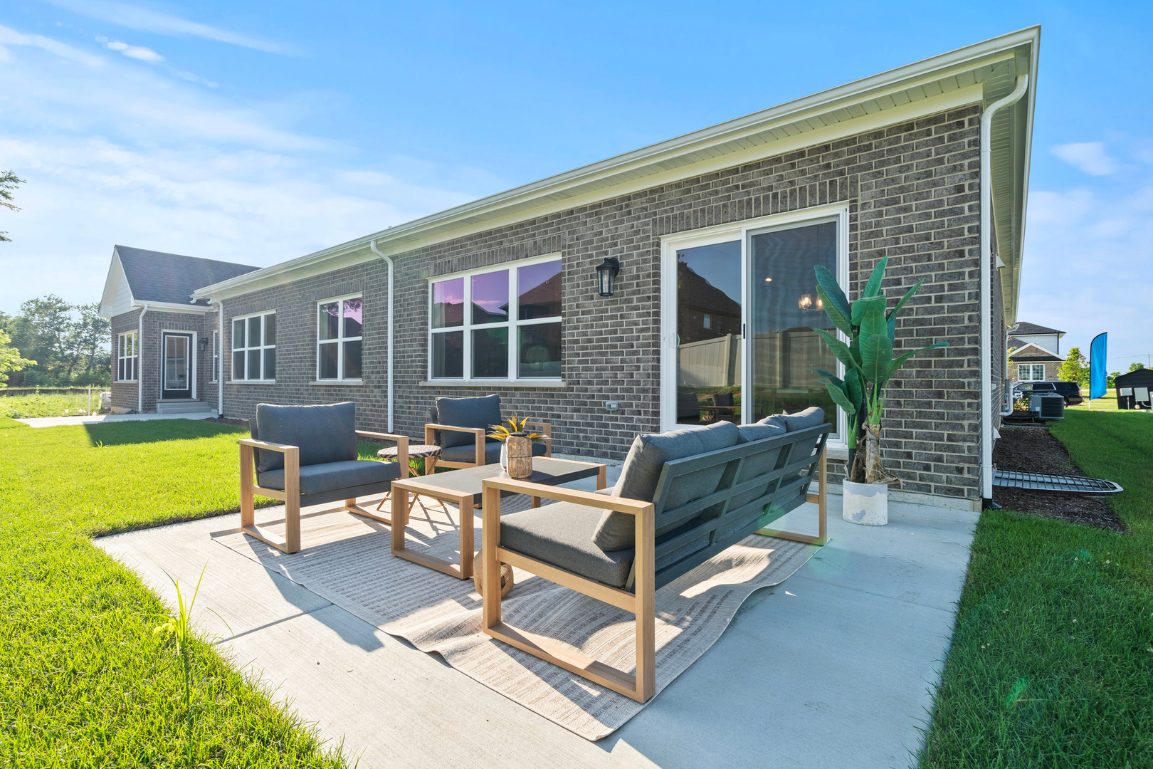 16580 Kayla Drive Lemont, IL 60439 - Photo 5 of 47 a view of a house with swimming pool and porch with furniture