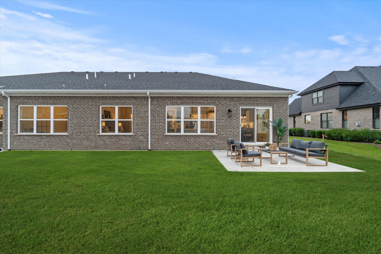 16580 Kayla Drive Lemont, IL 60439 - Photo 8 of 47 a view of a house with backyard and sitting area