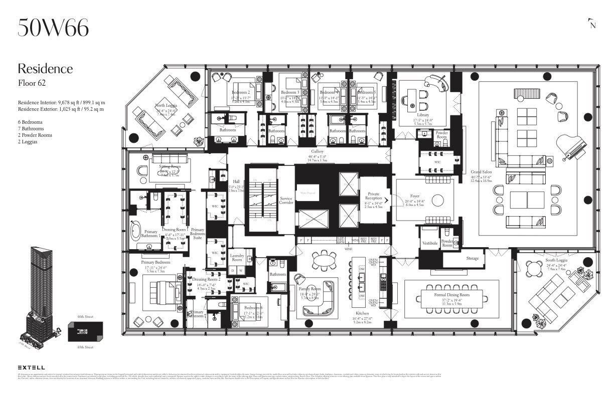 50 West 66th Street, Unit 62 Manhattan, NY 10023 - Photo 34 of 34 a black and white photo of a living room