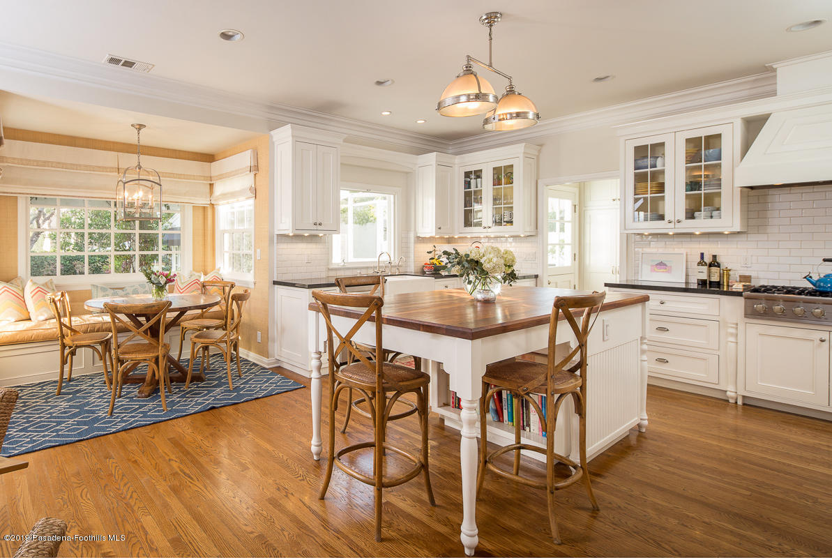 191 Sierra View Road Pasadena, CA 91105 - Photo 11 of 52 a view of a dining room with furniture and wooden floor