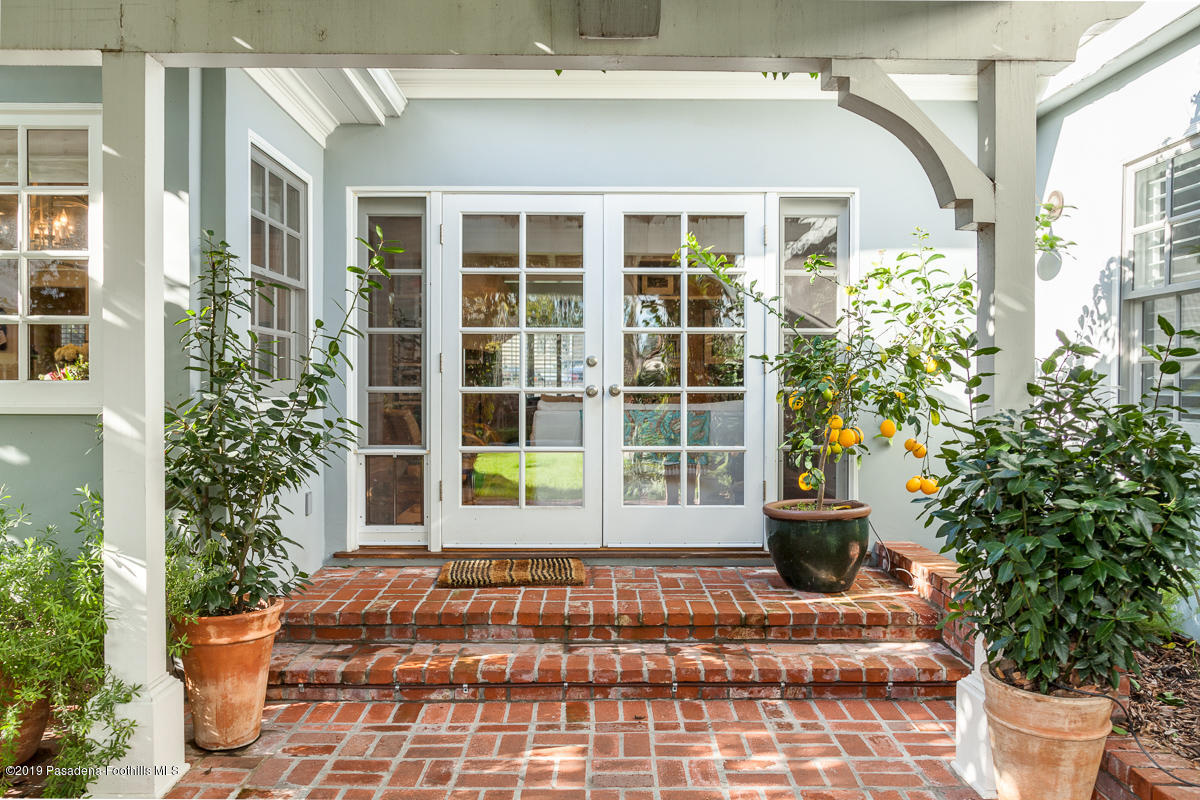 191 Sierra View Road Pasadena, CA 91105 - Photo 29 of 52 a view of a house with potted plants