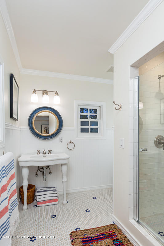 191 Sierra View Road Pasadena, CA 91105 - Photo 34 of 52 a bathroom with a sink toilet and shower