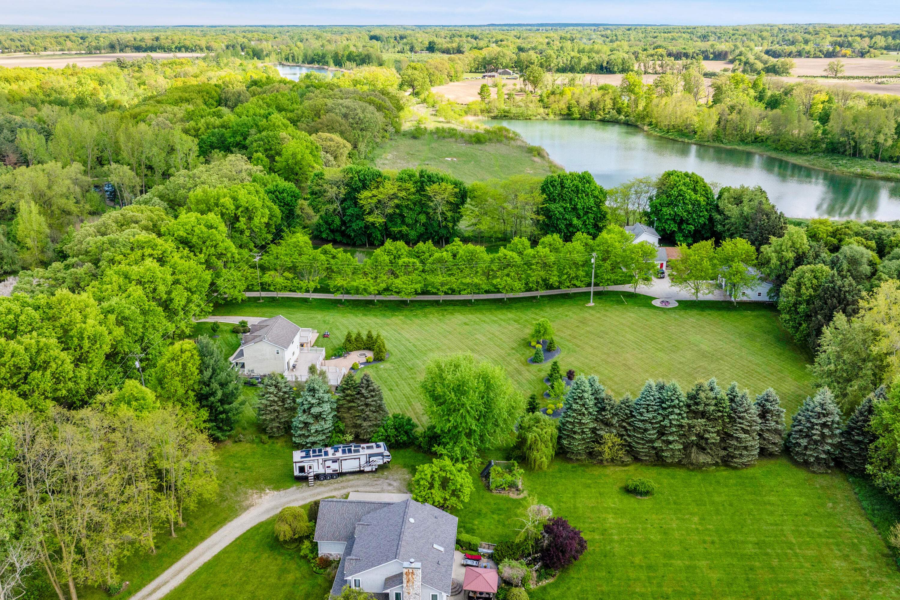 5576 Kidder Road Almont, MI 48003 - Photo 47 of 56 5576 Kidder Road - HD Drone Photography_