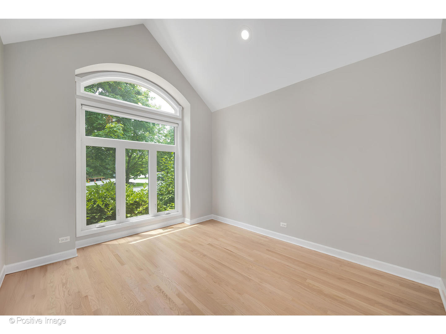 1103 Compass Court Naperville, IL 60540 - Photo 4 of 19 an empty room with wooden floor and outdoor view