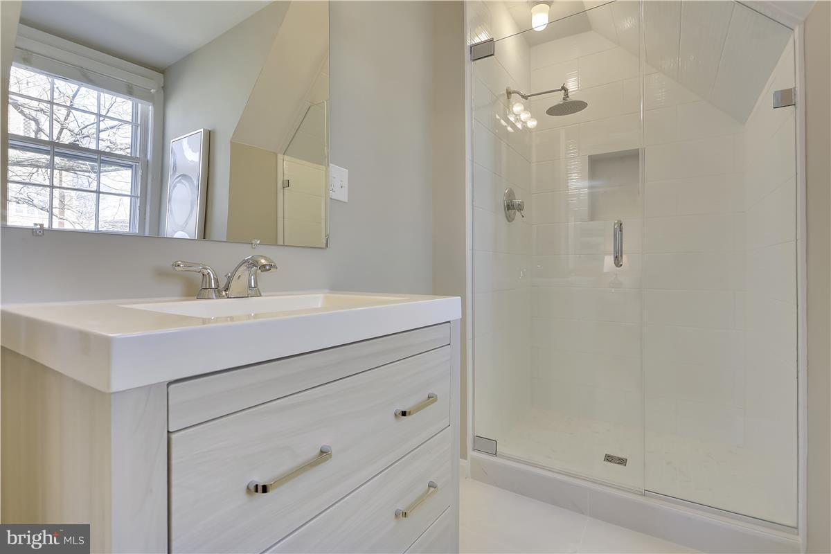 1600 Grace Church Road Silver Spring, MD 20910 - Photo 15 of 29 Newly renovated bathroom with gorgeous shower