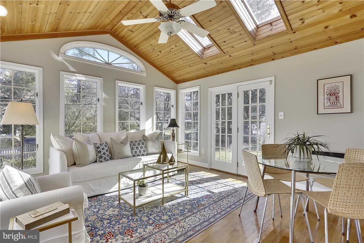 1600 Grace Church Road Silver Spring, MD 20910 - Photo 4 of 29 Fantastic Sun Room with Sky lights