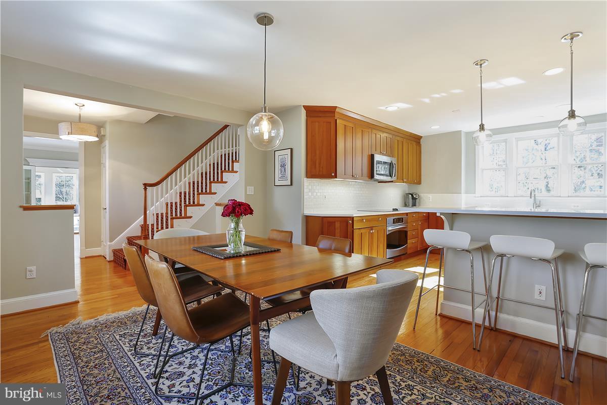 1600 Grace Church Road Silver Spring, MD 20910 - Photo 5 of 29 Dining Room open to lovely kitchen