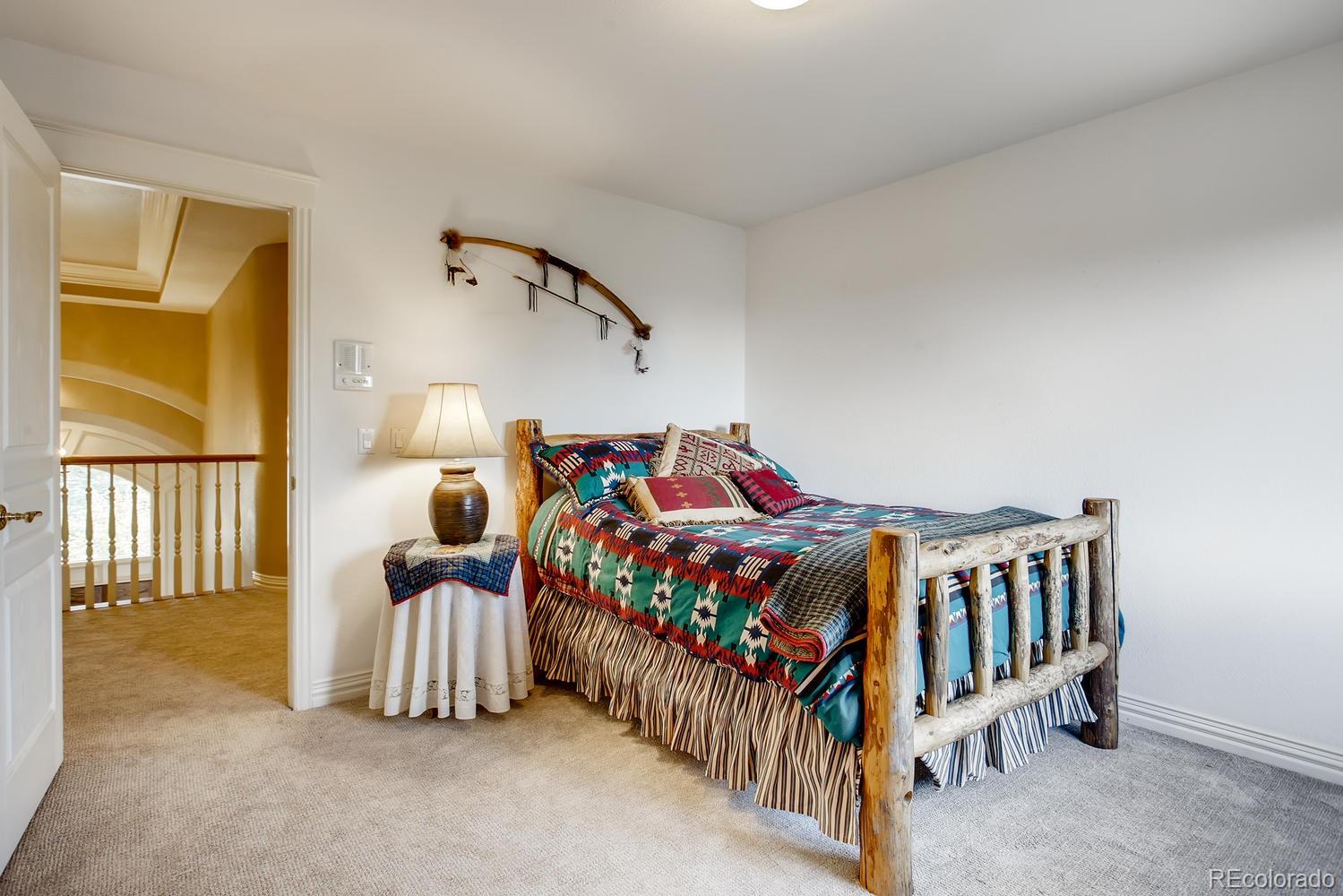 75 North Ranch Road Littleton, CO 80127 - Photo 23 of 33 a bedroom with furniture and a window