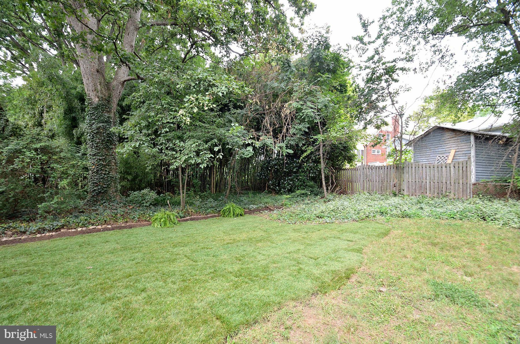 2423 Ridge Rd Drive Alexandria, VA 22302 - Photo 17 of 19 a backyard of a house with lots of green space