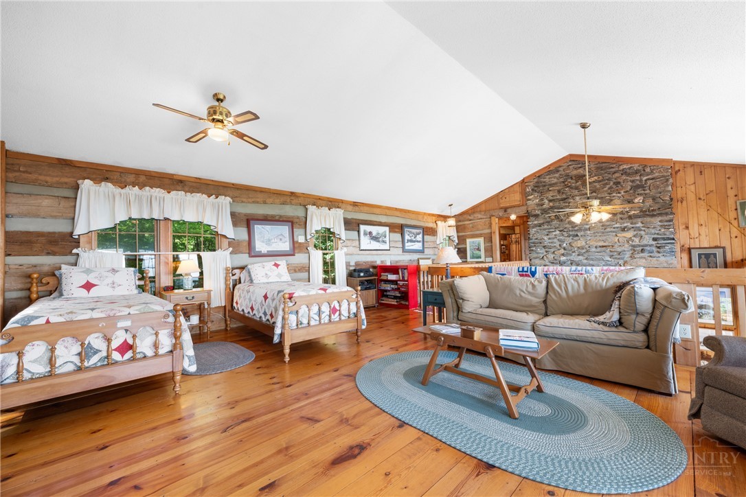 2177 Homestead Road Todd, NC 28684 - Photo 24 of 49 a living room with furniture and a large window