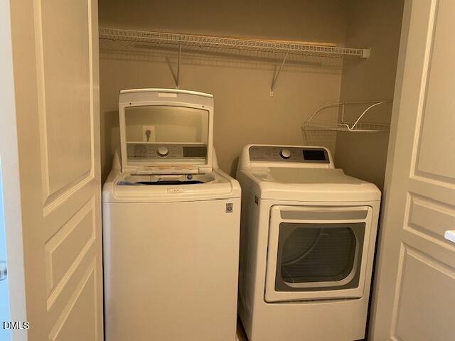 8017 Sunset Branch Court Raleigh, NC 27612 - Photo 16 of 17 Washer Dryer Closet