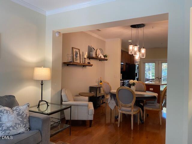 8017 Sunset Branch Court Raleigh, NC 27612 - Photo 5 of 17 Living Dining Kitchen view