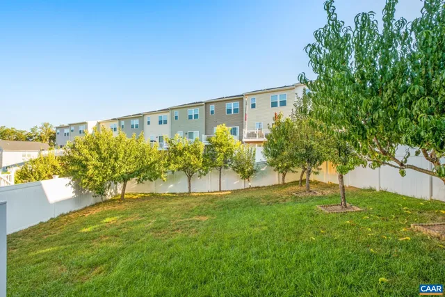 a view of a back yard