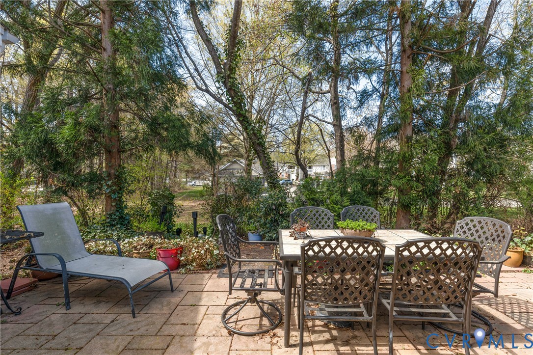 2205 Magnolia Grove Way Midlothian, VA 23113 - Photo 3 of 37 a patio with glass top table and chairs