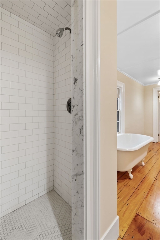 112 Federal Street, Unit 1 Salem, MA 01970 - Photo 22 of 42 a bathroom with a granite countertop shower
