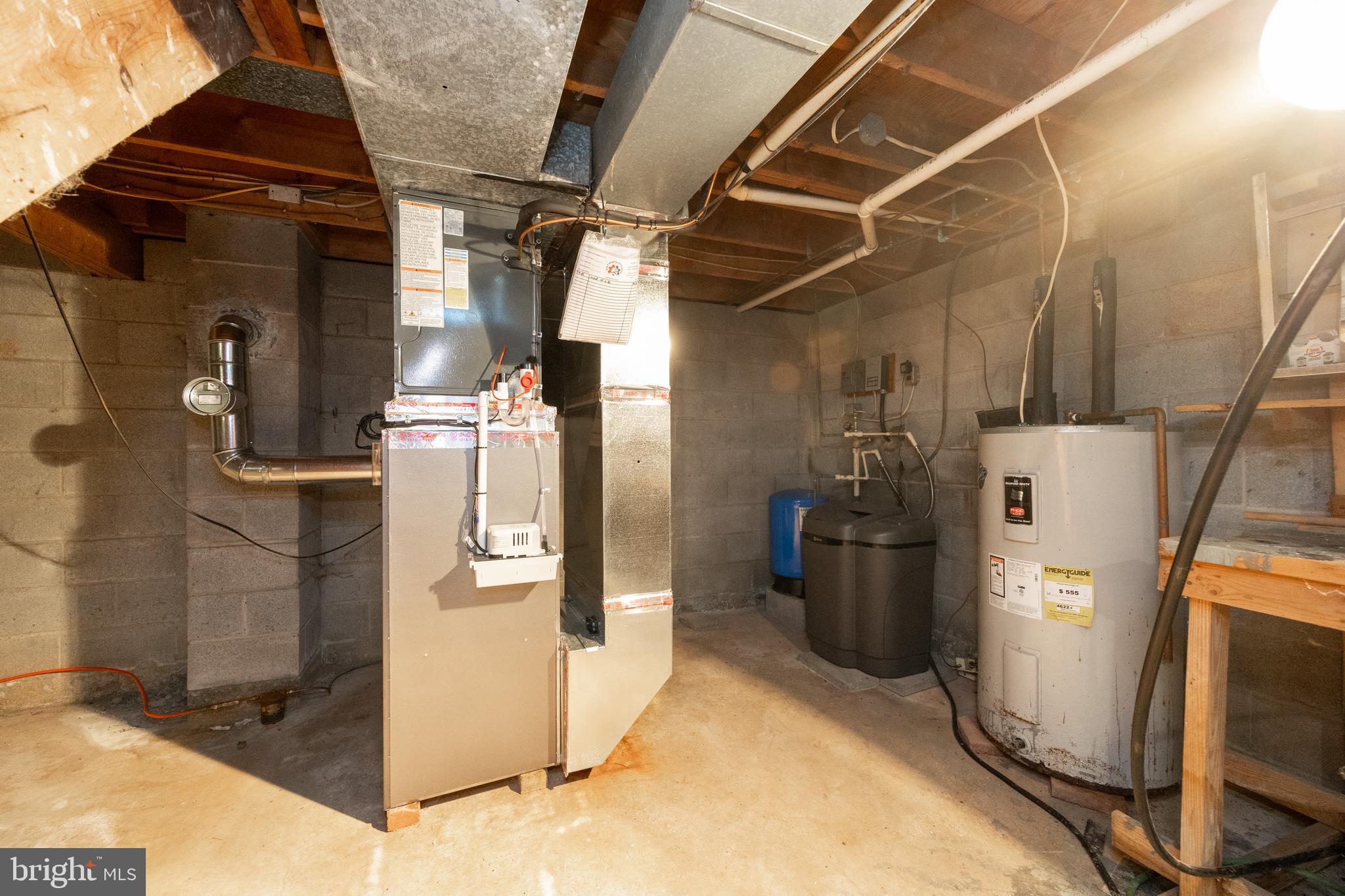 175 Levengood Road Douglassville, PA 19518 - Photo 24 of 33 a view of a storage and utility room with refrigerator