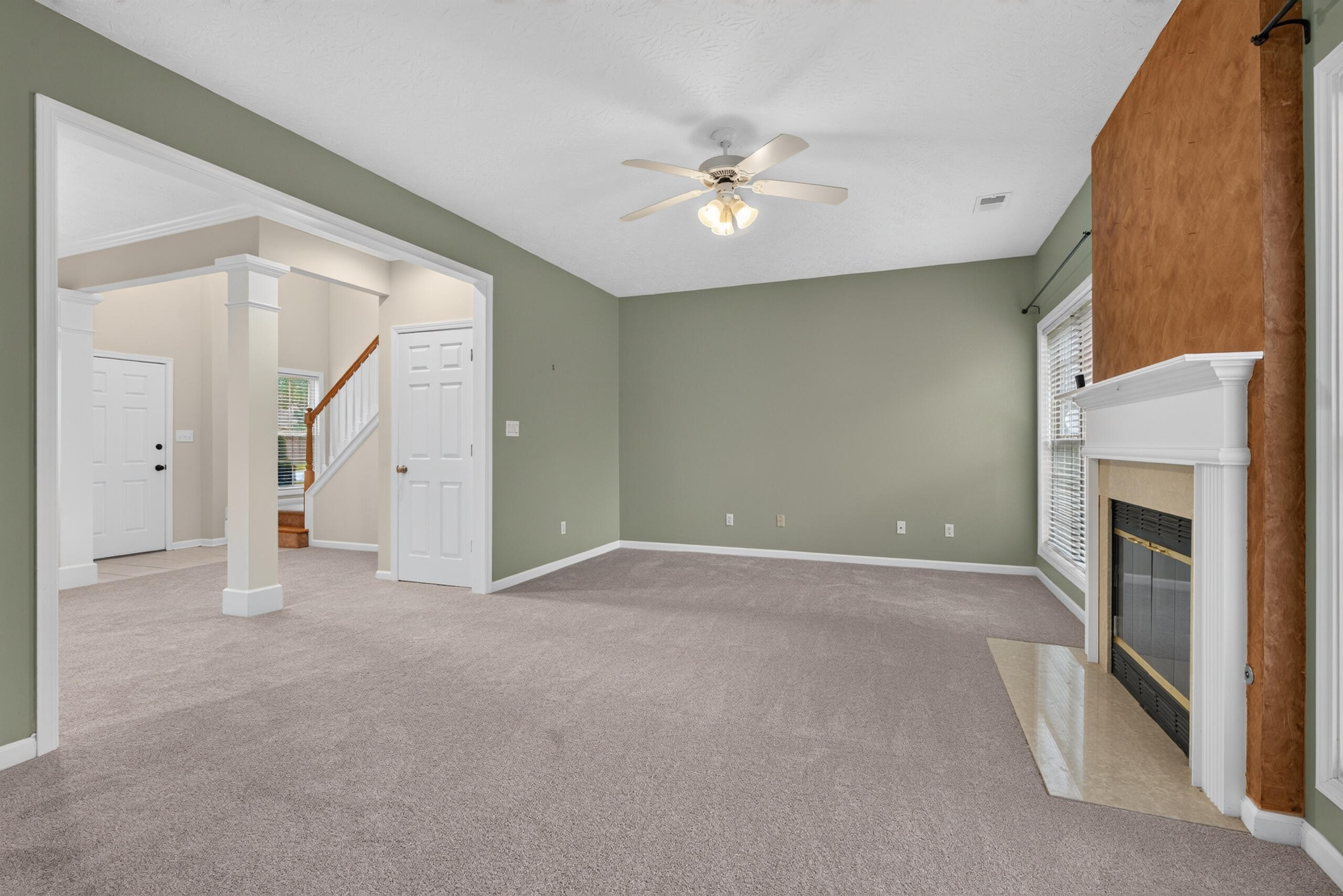 2193 Shaker Run Road Lexington, KY 40509 - Photo 9 of 34 looking from kitchen. This is a spacious room.