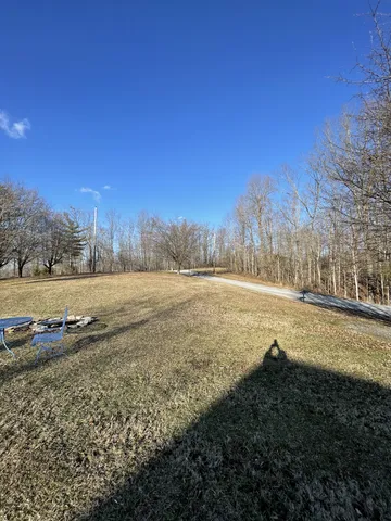a view of lake with outdoor space