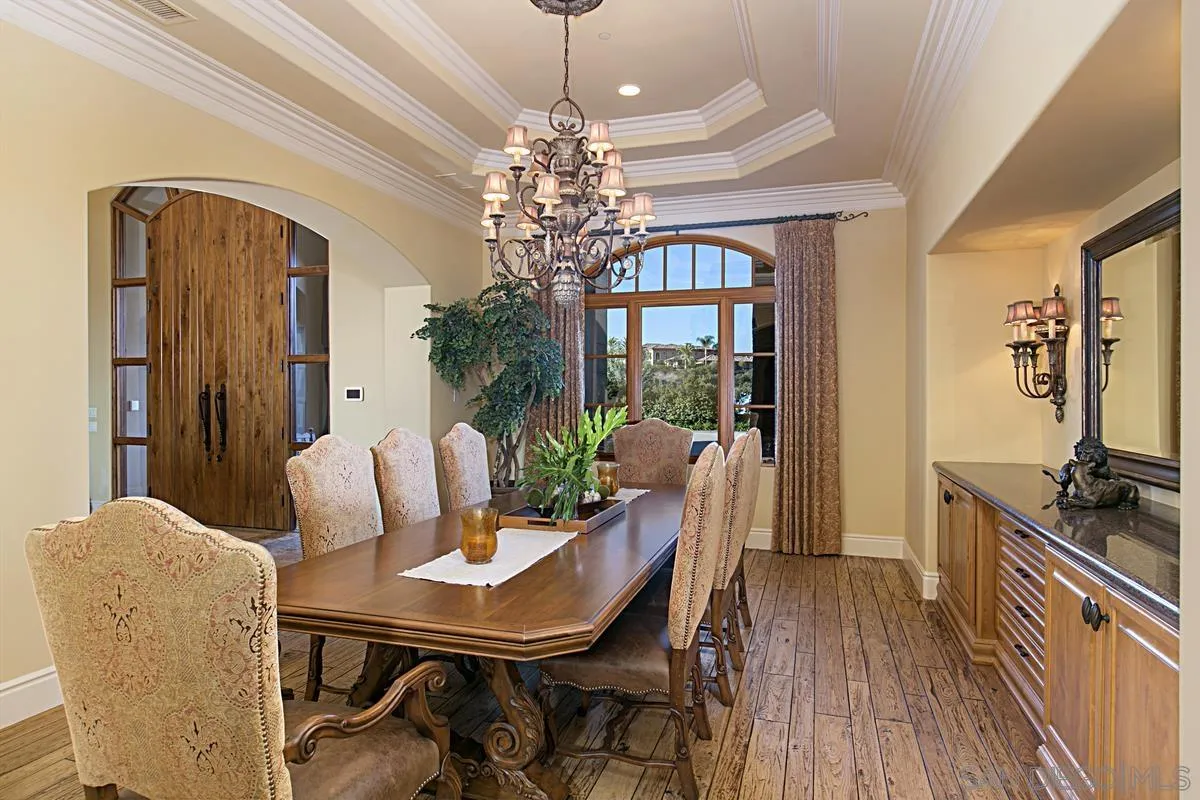 14155 Bryce Point Poway, CA 92064 - Photo 18 of 71 a view of a dining room with furniture window and wooden floor
