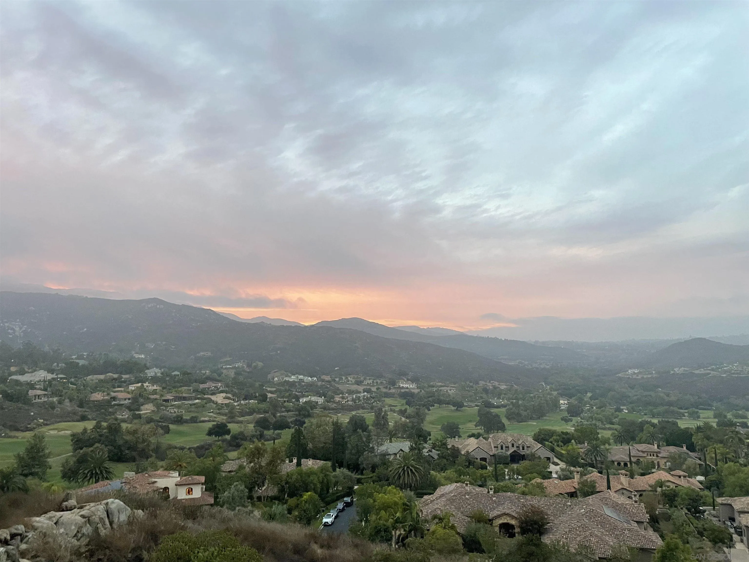 14155 Bryce Point Poway, CA 92064 - Photo 60 of 71 an aerial view of a city and mountain
