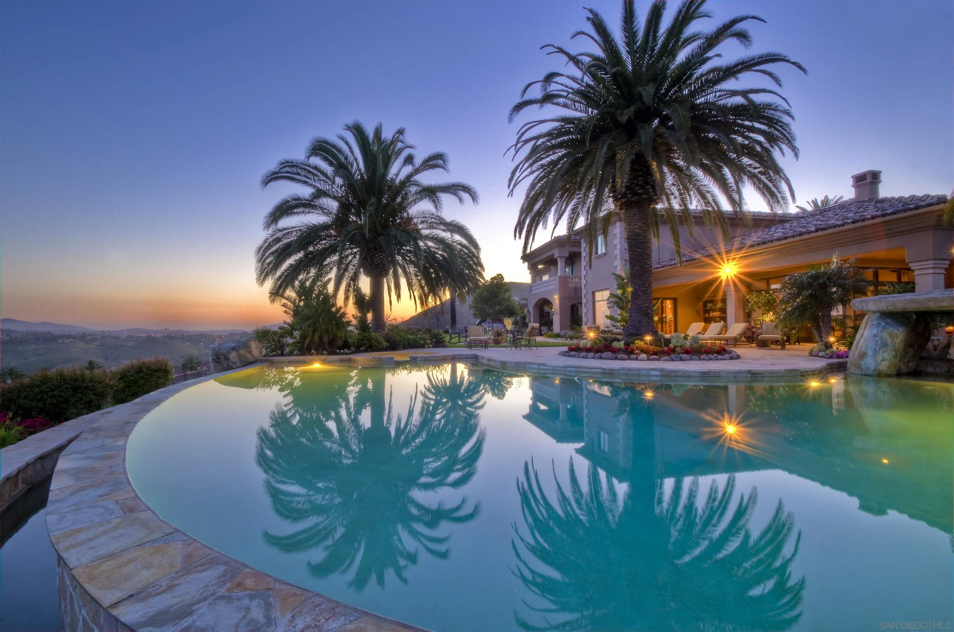 14155 Bryce Point Poway, CA 92064 - Photo 9 of 71 a view of swimming pool with a table and chairs