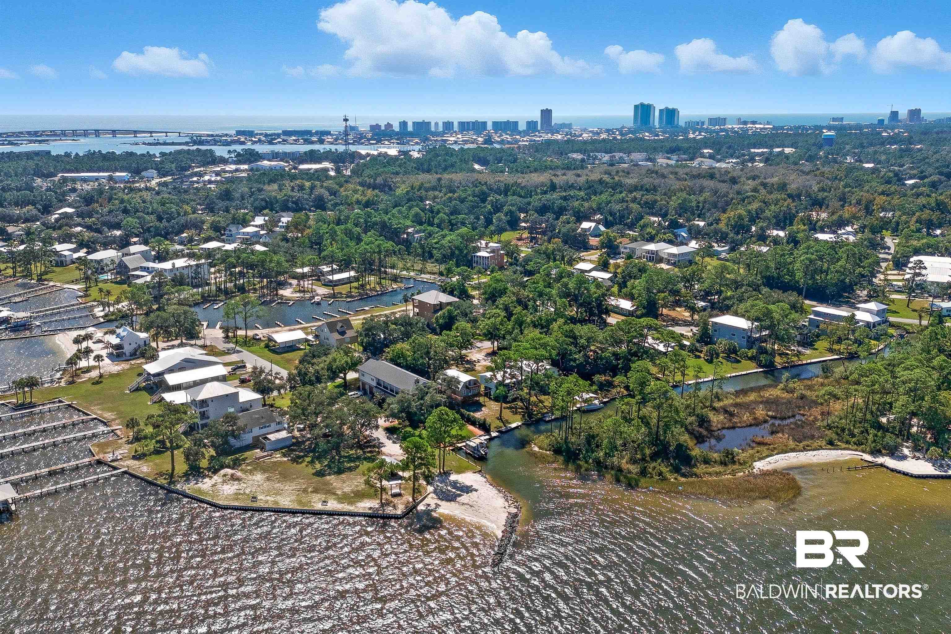 5310 Pine Road Orange Beach, AL 36561 - Photo 18 of 46 View of property location featuring a nearby body of water and skyline