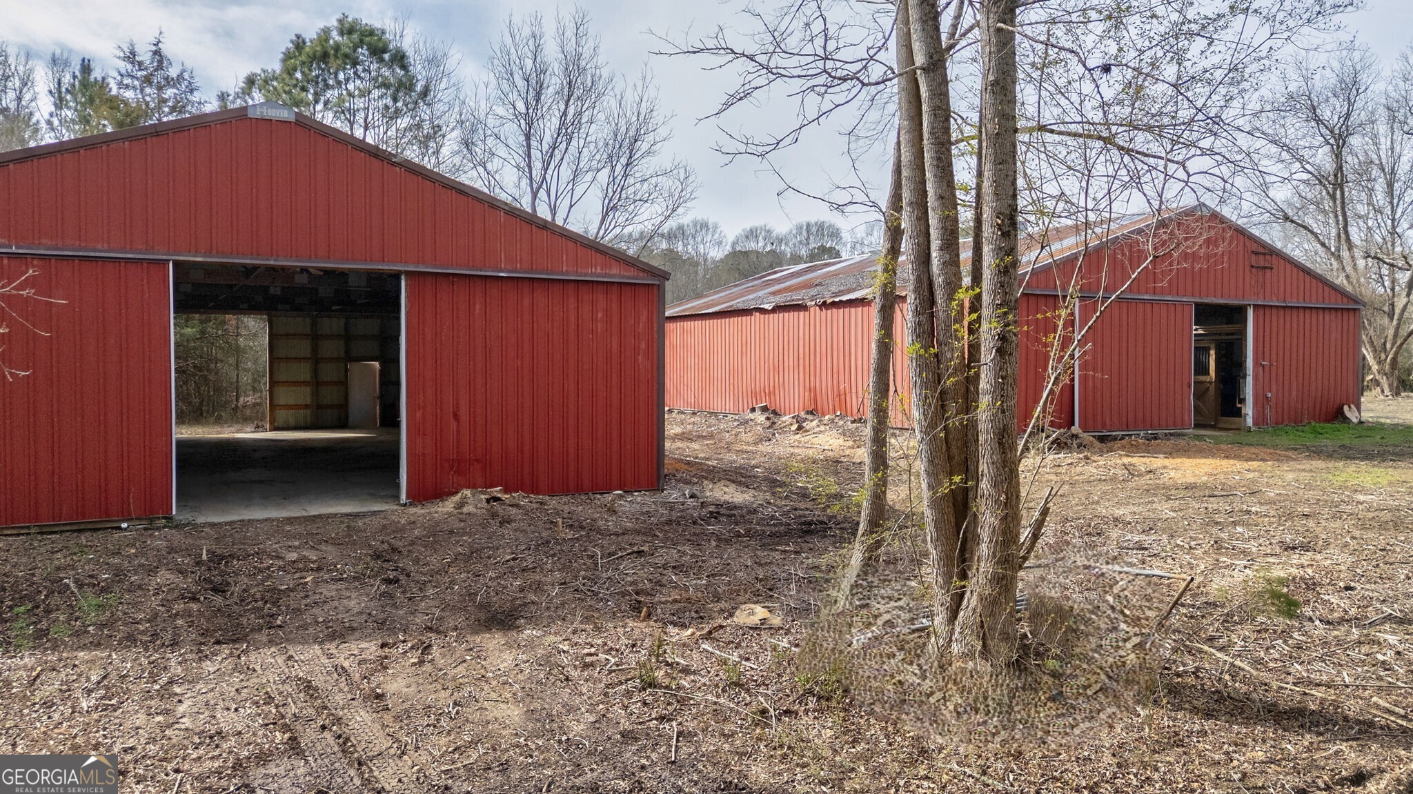 252 Raytown Road Northeast Crawfordville, GA 30631 - Photo 24 of 36 a front view of a house with a yard