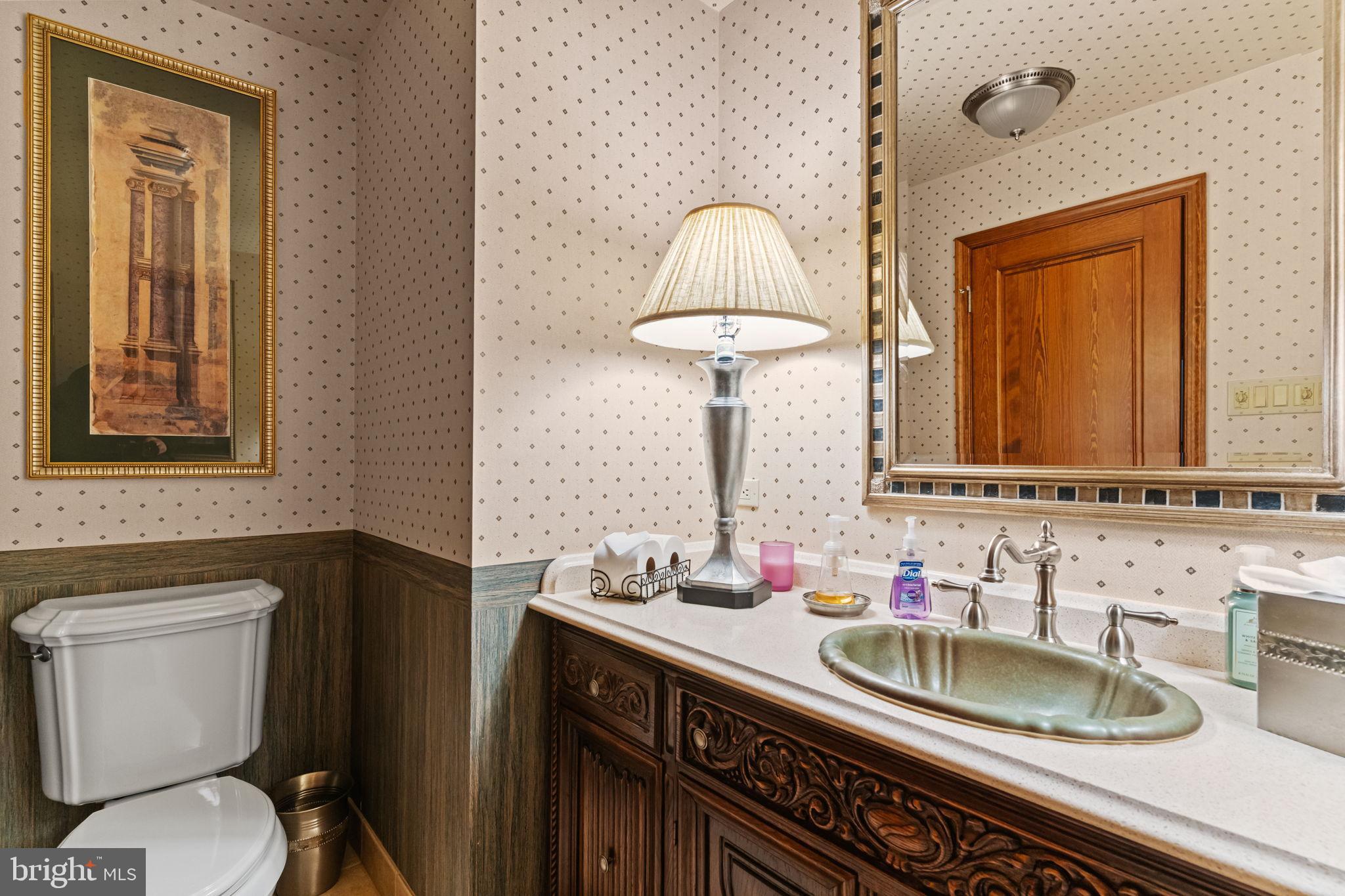2175 Jefferson Lane Huntingdon Valley, PA 19006 - Photo 64 of 95 Elegant bathroom with classic decor accents.