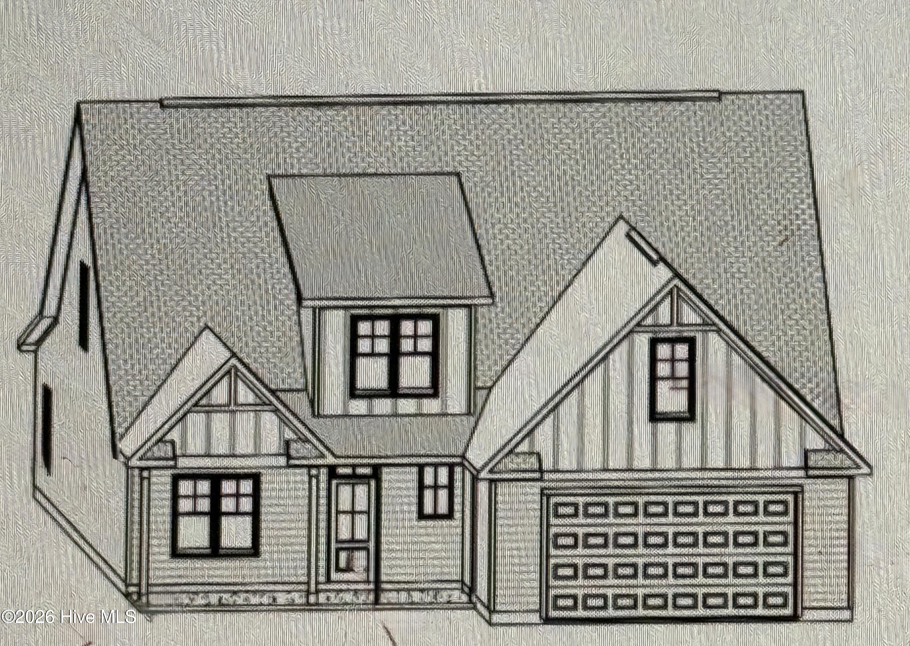 Tbd Doubs Chapel Road, Unit LOT 3 Carthage, NC 28327 - Photo 2 of 2 Drawing of Kenwood plan