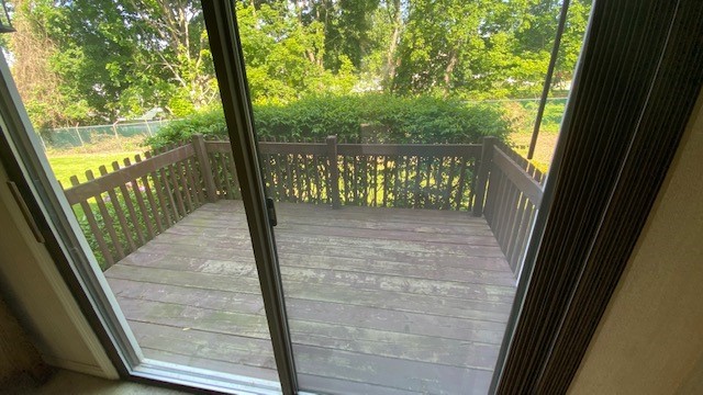 2970 Mendon Road, Unit 93 Cumberland, RI 02864 - Photo 7 of 23 Good size deck off of living room/dining area