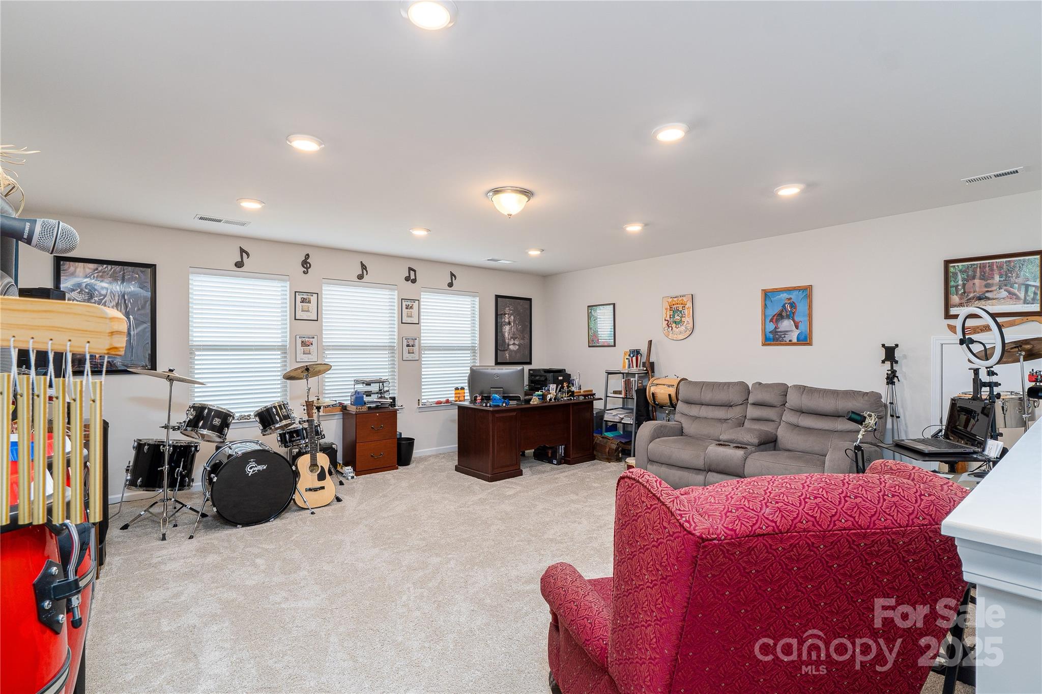 550 Rustlewood Way Rock Hill, SC 29732 - Photo 11 of 33 a living room with furniture a large window and bookshelf