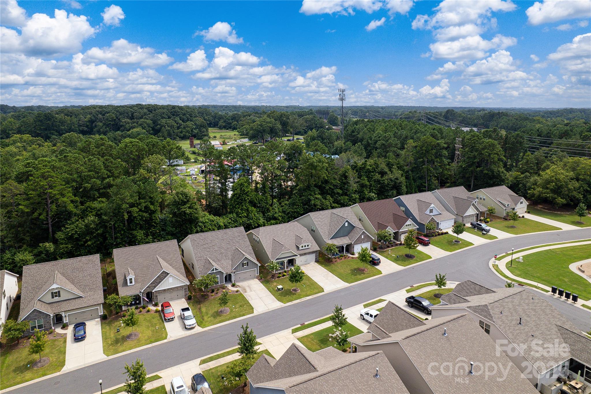 550 Rustlewood Way Rock Hill, SC 29732 - Photo 25 of 33 an aerial view of a house with a garden