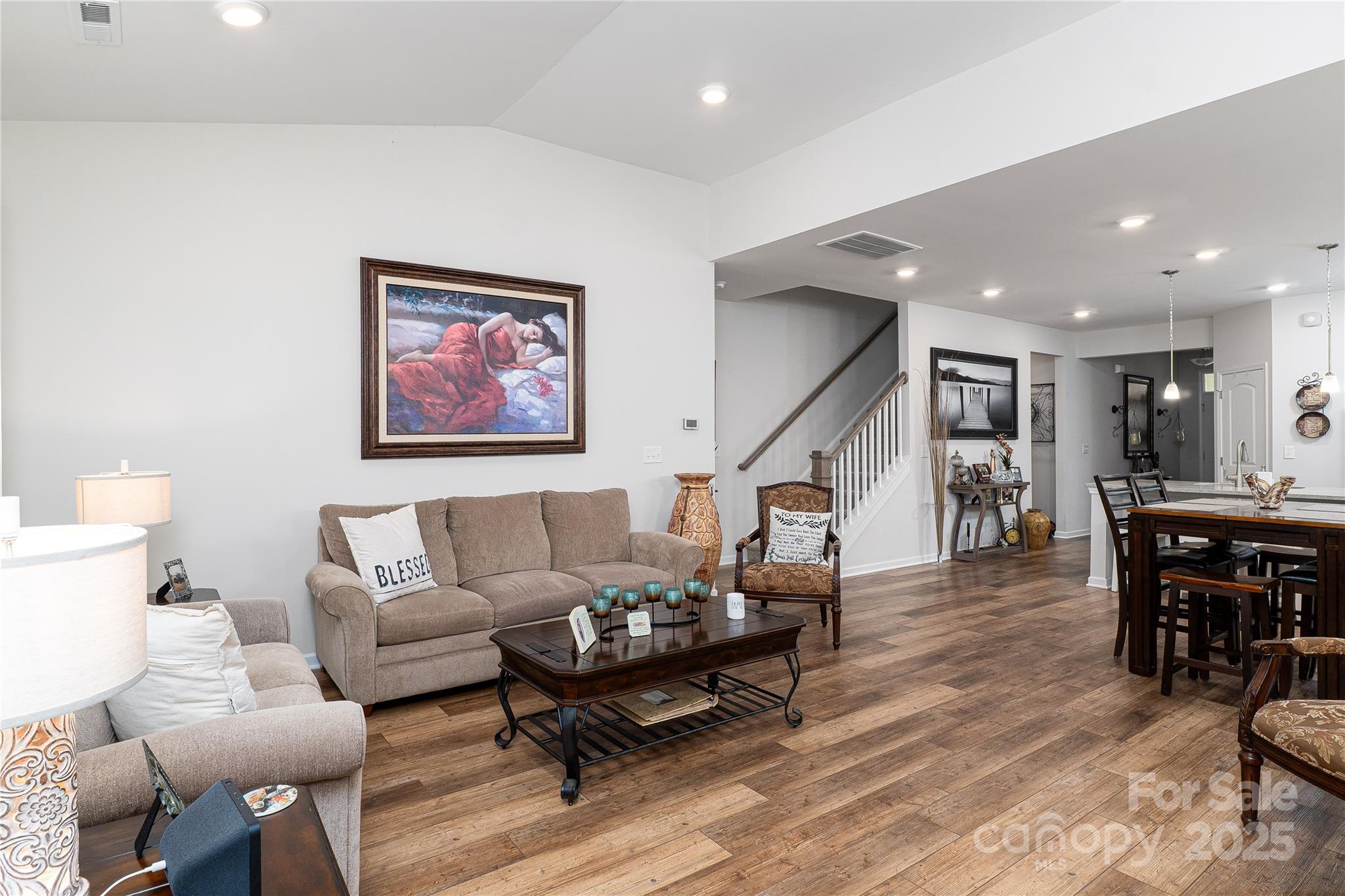 550 Rustlewood Way Rock Hill, SC 29732 - Photo 4 of 33 a living room with furniture and wooden floor