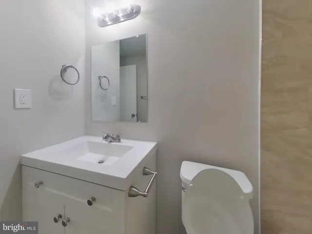 a bathroom with a sink and a toilet