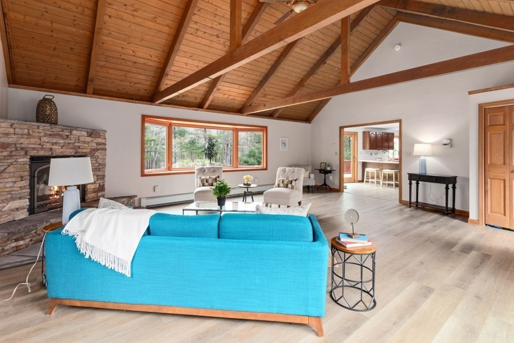 4 Darrell Drive North Reading, MA 01864 - Photo 11 of 41 a living room with furniture and a large window