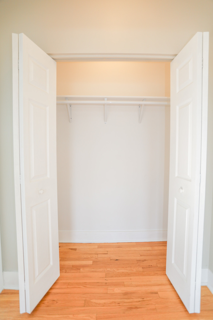 2712 North Milwaukee Avenue, Unit 314 Chicago, IL 60647 - Photo 6 of 7 a view of a room with wooden floor