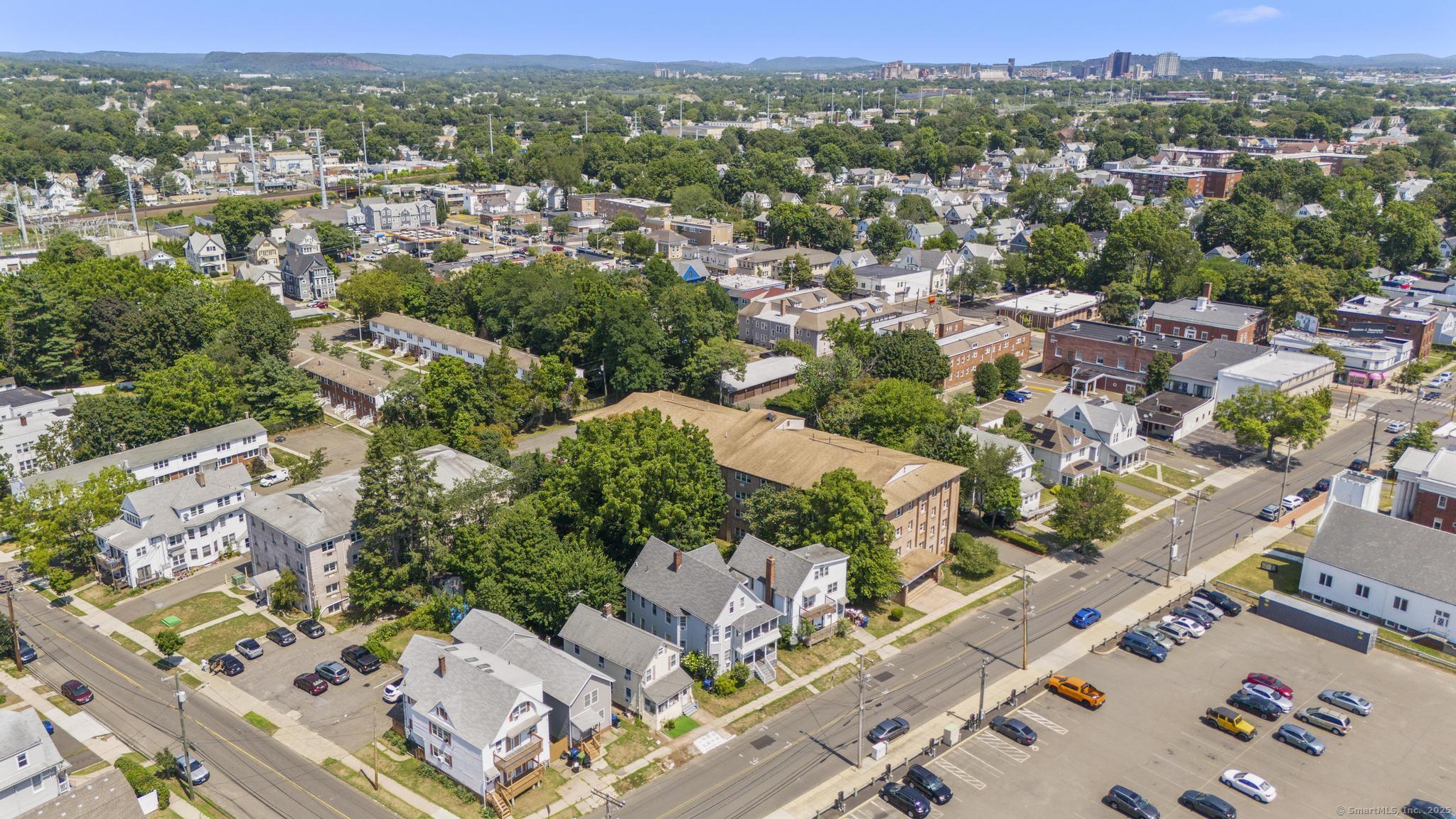 327 Center Street West Haven, CT 06516 - Photo 5 of 19 an aerial view of residential houses with outdoor space