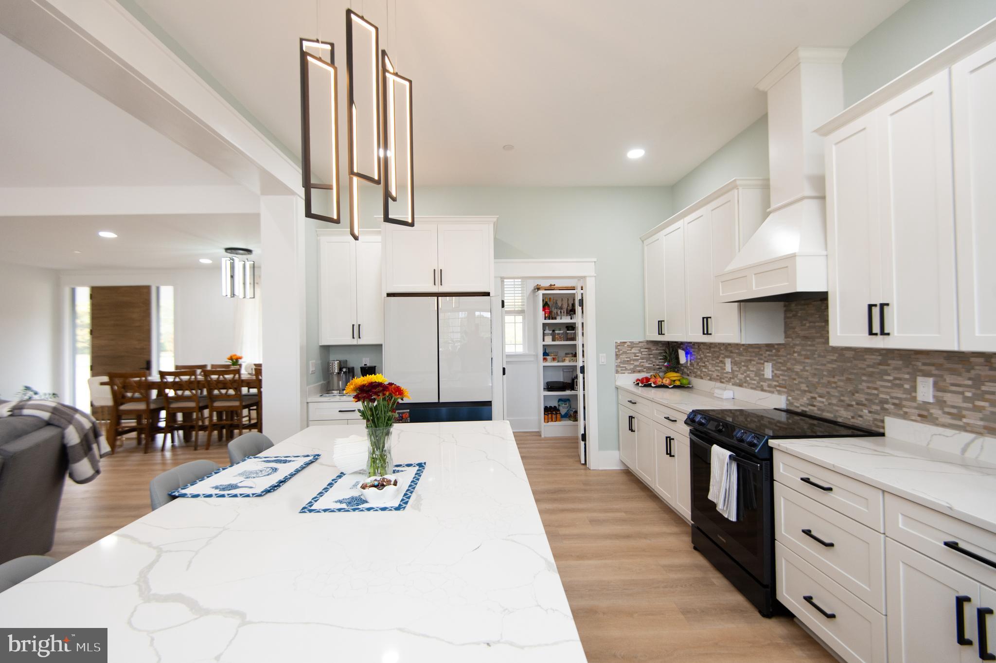 9509 Rum Ridge Road Delmar, MD 21875 - Photo 16 of 76 a kitchen with stainless steel appliances kitchen island granite countertop a sink and white cabinets